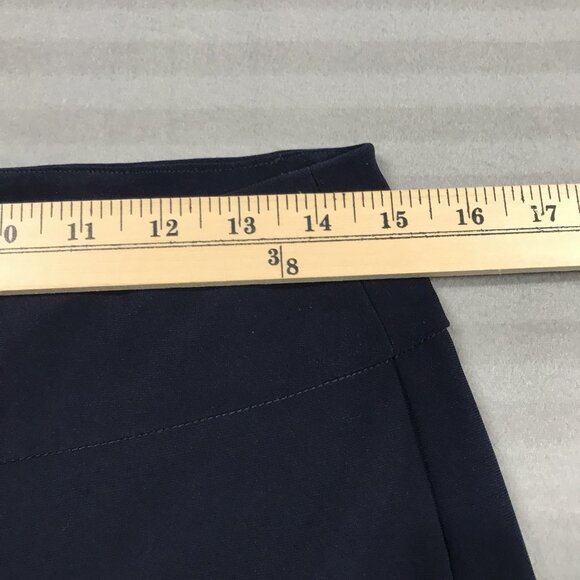Joseph Ribkoff Pants Womens 10 Navy Blue Pull On Stretch Straight Leg Trousers - Picture 4 of 8